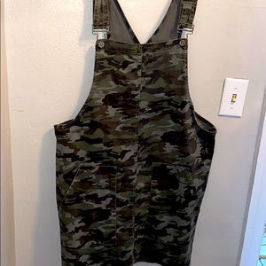 Camo Overall Dress